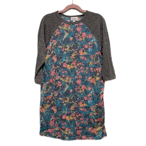 💐LULAROE SLOAN FLORAL VINTAGE LOOK TOP💐 - Picture 2 of 8